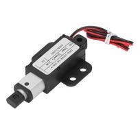 Mini elektrinis linijinis pavara 24V 10mm eiga 20N 30mm s Vandeniui atspari linijinė pavara robotų rankoms, baldams