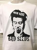 Nick Cave and the bad seeds portrait shirt, Music band rock punk roll Unisex Shirt S