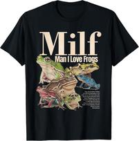 MILF Aš Myliu Varlės Marškinėliai Suaugusiųjų Humoro Posakis Vyrams Moterims T-marškinėliai unisex T-marškinėliai 3XL