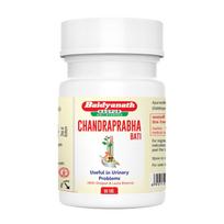 Baidyanath Chandraprabha Vati 80 Tablets X Pack of 2 | Supports Urinary Health, Detox, Vitality & General Wellness