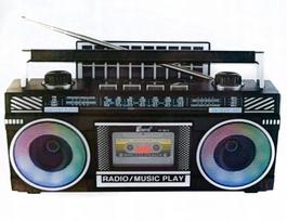 retro stiliaus radijo imtuvas - garsiakalbis