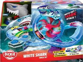 Ryklių lenktynių trasa Dickie White Shark, su priedais