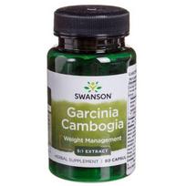 Swanson Garcinija 80mg 60 Kapsulių