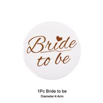 12/1pcs Bride to be Team Bride Badge for Wedding Bridal Shower Decoration Bridesmaids Gift Bachelorette Party Hen Night Supplies