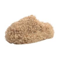 2025 Women's Fashion Slippers Cover Toe Platform Sole Warm Cotton Slippers Outdoor Autumn and Winter One Kick Thickened Slippers 35 abrikosas