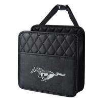 1 vnt. automobilio sėdynės atlošo kišenė Pakabinama automobilio laikymo dėžutė Ford Mustang F10 Zapatillas Miniatura Gt Shelby 2005 2015-2022 Mujer 2012 Kuga Mustang black
