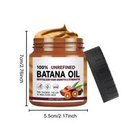 Batana aliejus kondicionierius Maitinantis ir drėkinantis, kad pagerintų sausus, besipūkuojančius plaukus. Švelni plaukų priežiūra. 120ml black