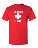 Orgazmo Donoras juokingi marškinėliai Unisex Visų dydžių ir spalvų 4XL