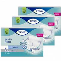 Juostinės sauskelnės TENA FLEX PLUS L N30x3