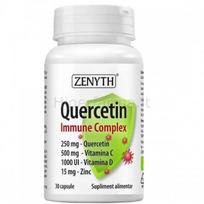 Maisto papildas kvercetinas su vitaminais C D ir cinku IMMUNE COMPLEX Zenyth N30