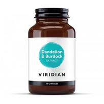 Maisto papildas KIAULPIENĖ, VARNALĖŠA Dandelion with Burdock VIRIDIAN N60