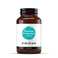 Maisto papildas KALIO ir MAGNIO CITRATAS Potassium & Magnesium Citrate Viridian 150g