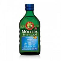 Maisto papildas Mollers žuvų taukai vaisių skonio 250ml