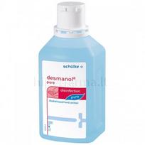 Rankų chirurginės ir higieninės dezinfekcijos priemonė Desmanol pure 1l