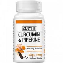 Maisto papildas CURCUMIN & PIPERINE Zenyth N30
