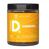 Maisto papildas Vitamino D3 guminukai SAPIENS N60