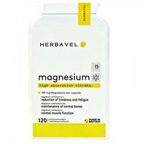 Maisto papildas Magnio citratas 150 mg Herbavel N120