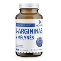Maisto papildas L-argininas su mėlynėmis Ecosh N90