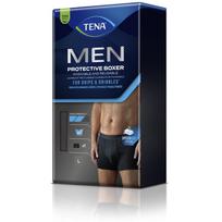 Skalbiamos vyriškos apsauginės kelnaitės TENA Men Protective Boxer Black L N1