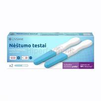 Testas nėštumui nustatyti greitas kasetė Livsane N2