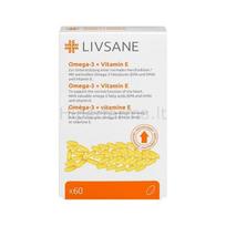 Maisto papildas Omega 3 1000g Livsane N60