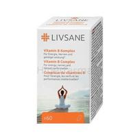 Maisto papildas vitaminų B kompleksas Livsane N60