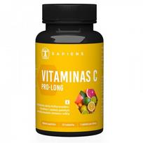 Maisto papildas Vitaminas C PRO-LONG PRO SAPIENS N30