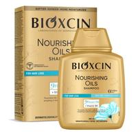 Maitinantis šampūnas slenkantiems plaukams su gėlių aliejais BIOXCIN 300ml