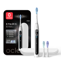 Elektrinis dantų šepetėlis Oclean X Pro 20 SET baltos spalvos