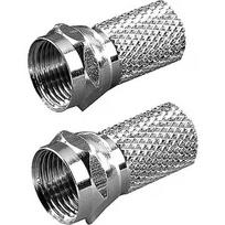 Vivanco cable connector F 6.5mm 2pcs VVSATADAPTF65MM2P