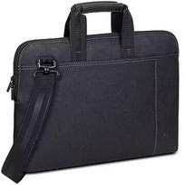 Rivacase Orly slim Laptop bag, 15.6", Black 8930(PU)BLACK