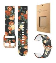 „BestAccessories“, 20 mm pločio silikoninis dirželis, spalvingas