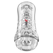 Pipedream PDX Elite ViewTube See-Thru EZ-Grip Stroker Clear