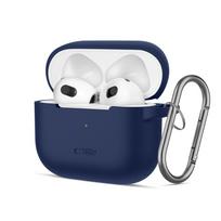 Tech-Protect silikono laikiklis Apple AirPods 3 - mėlynas