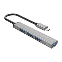 Orico AH-13 USB-C Hub Dokų Stotelė 1x USB-A 3.0 + 3x USB-A 2.0 - Pilka