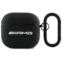 AMG odinės baltos logotipo dėklas AirPods 4 - Juodas / Baltas