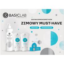 BasicLab Dermocosmetics Winter Must-have dovanų rinkinys apsaugai nuo šalčio ir vėjo