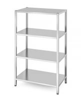 4 lentynų stelažas – susukamas varžtais, HENDI, Kitchen Line, 1000x600x(H)1800mm