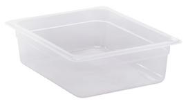 Konteineris GN 1/2 iš skaidraus polipropileno, Cambro, GN 1/2, 3L, Permatomas, 325x260x(H)65mm