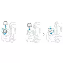 Dronas - PGYTECH Mavic Air 2 Reguliuojamas ND64-ND512 Filtras