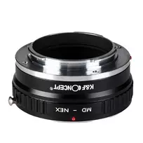 Adapteris - K&F Concept MC/MD į Sony E-mount objektyvo adapteris