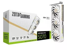 Graphics card GeForce RTX 5070 AMP 12GB GDDR7 192bit 3DP/HDMI white