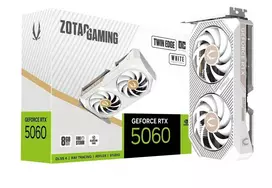 Graphics card GeForce RTX 5060 8GB TWIN EDGE OC GDDR7 128bit 3DP/HDMI white
