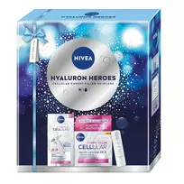 NIVEA_SET Hyaluron Heroes Expert Filler Cellular Hyaluron Filling Serum 15ml + Expert Filler Cellular Anti-ageing Day Cream SPF30 50ml + Hydrating Lip Balm 4.8g