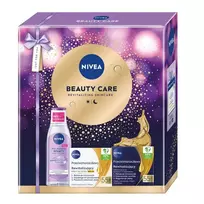 NIVEA_SET Beauty Care Atgaivinantis dieninis kremas nuo raukšlių SPF15 55+ 50ml + Atgaivinantis naktinis kremas nuo raukšlių 55+ 50ml + Raminamasis micelinis losjonas 200ml