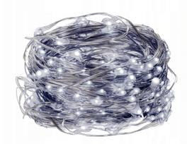 Girlianda 300 LED, šalta balta