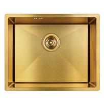 Virtuvinė plautuvė Laveo Marmara SAM_G10P, Gold