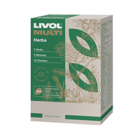 Livol MULTI Herba – Multivitaminai su 7 augalų ekstraktais (100 tablečių)