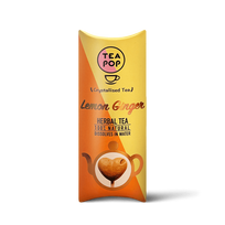 Tea-Pop Lemon Ginger citrinų ir imbierų arbatos ledinukas