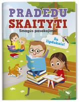 Pradedu skaityti. Smagūs pasakojimai. Su lipdukais